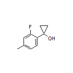 1-(2-Fluoro-4-methylphenyl)cyclopropanol