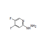 5-Fluoro-2-hydrazinyl-4-iodopyridine