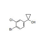 1-(4-Bromo-3-chlorophenyl)cyclopropanol
