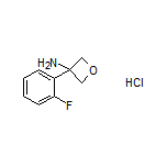 3-(2-Fluorophenyl)oxetan-3-amine Hydrochloride