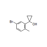 1-(5-Bromo-2-methylphenyl)cyclopropanol