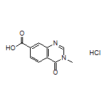 3-Methyl-4-oxo-3,4-dihydroquinazoline-7-carboxylic Acid Hydrochloride