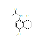 N-(4-Methoxy-8-oxo-5,6,7,8-tetrahydronaphthalen-1-yl)acetamide