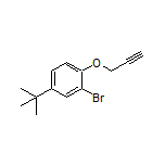 2-Bromo-4-(tert-butyl)-1-(prop-2-yn-1-yloxy)benzene