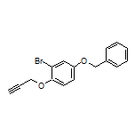 4-(Benzyloxy)-2-bromo-1-(prop-2-yn-1-yloxy)benzene