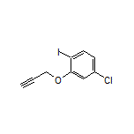 4-Chloro-1-iodo-2-(prop-2-yn-1-yloxy)benzene