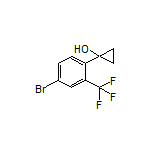 1-[4-Bromo-2-(trifluoromethyl)phenyl]cyclopropanol