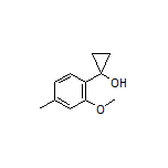 1-(2-Methoxy-4-methylphenyl)cyclopropanol