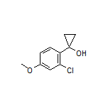 1-(2-Chloro-4-methoxyphenyl)cyclopropanol