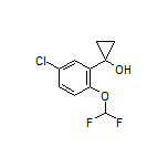 1-[5-Chloro-2-(difluoromethoxy)phenyl]cyclopropanol