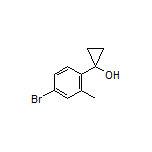 1-(4-Bromo-2-methylphenyl)cyclopropanol