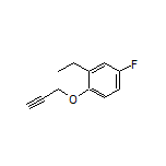 2-Ethyl-4-fluoro-1-(prop-2-yn-1-yloxy)benzene