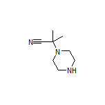 2-Methyl-2-(piperazin-1-yl)propanenitrile