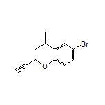 4-Bromo-2-isopropyl-1-(prop-2-yn-1-yloxy)benzene