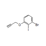 1-Bromo-2-iodo-3-(prop-2-yn-1-yloxy)benzene