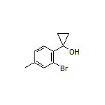 1-(2-Bromo-4-methylphenyl)cyclopropanol