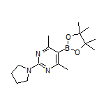 4,6-Dimethyl-2-(pyrrolidin-1-yl)pyrimidine-5-boronic Acid Pinacol Ester
