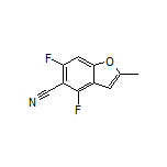 4,6-Difluoro-2-methylbenzofuran-5-carbonitrile