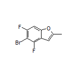 5-Bromo-4,6-difluoro-2-methylbenzofuran