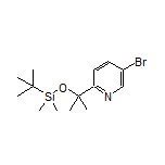 5-Bromo-2-[2-[(tert-butyldimethylsilyl)oxy]-2-propyl]pyridine