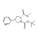 Methyl (2R)-1-Boc-4-(pyridin-3-yl)pyrrolidine-2-carboxylate