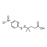 4-Methyl-4-[(5-nitropyridin-2-yl)disulfanyl]pentanoic Acid