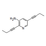 2,5-Di(1-butyn-1-yl)pyridin-3-amine