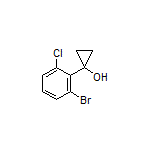1-(2-Bromo-6-chlorophenyl)cyclopropanol