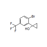 1-[2-Bromo-5-(trifluoromethyl)phenyl]cyclopropanol