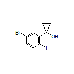 1-(5-Bromo-2-iodophenyl)cyclopropanol