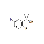 1-(2-Fluoro-5-iodophenyl)cyclopropanol