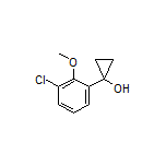 1-(3-Chloro-2-methoxyphenyl)cyclopropanol
