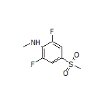 2,6-Difluoro-N-methyl-4-(methylsulfonyl)aniline