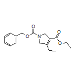 Ethyl 1-Cbz-4-ethyl-2,5-dihydro-1H-pyrrole-3-carboxylate