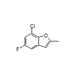 7-Chloro-5-fluoro-2-methylbenzofuran