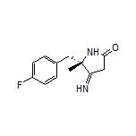 (S)-5-(4-Fluorobenzyl)-4-imino-5-methylpyrrolidin-2-one