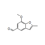 7-Methoxy-2-methylbenzofuran-5-carbaldehyde