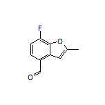 7-Fluoro-2-methylbenzofuran-4-carbaldehyde
