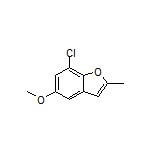 7-Chloro-5-methoxy-2-methylbenzofuran