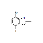 7-Bromo-4-iodo-2-methylbenzofuran