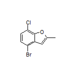 4-Bromo-7-chloro-2-methylbenzofuran