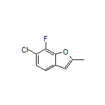 6-Chloro-7-fluoro-2-methylbenzofuran