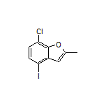 7-Chloro-4-iodo-2-methylbenzofuran