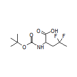 2-(Boc-amino)-4,4-difluoropentanoic Acid