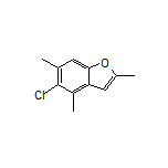 5-Chloro-2,4,6-trimethylbenzofuran