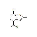 1-(7-Fluoro-2-methylbenzofuran-4-yl)ethanone