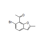 1-(6-Bromo-2-methylbenzofuran-7-yl)ethanone