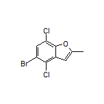 5-Bromo-4,7-dichloro-2-methylbenzofuran