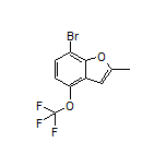 7-Bromo-2-methyl-4-(trifluoromethoxy)benzofuran
