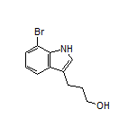 3-(7-bromo-3-indolyl)-1-propanol